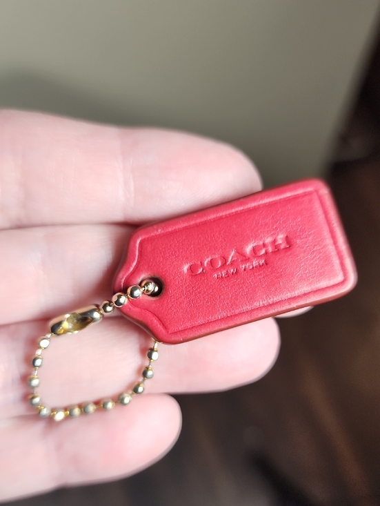 Coach Handbags - Mini Coach Red Hangtag